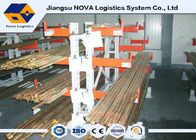 Διευθετήσιμα Cantilever αποθηκών εμπορευμάτων ράφια αποθήκευσης με 500 κλ ικανότητας φόρτωσης ανά βραχίονα