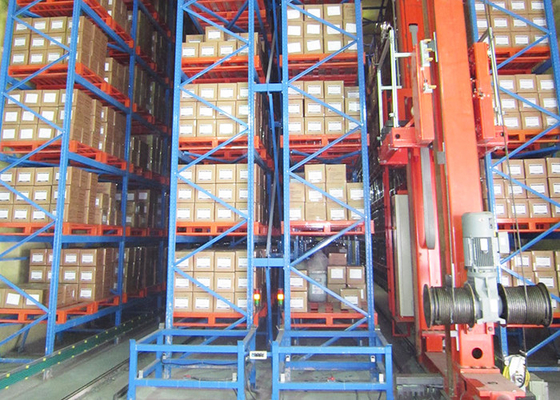 ASRS μεταφορέων κυλίνδρων παλέτα που βασανίζει την ικανότητα φόρτωσης ύψους 600kg 1800kg 1.6m